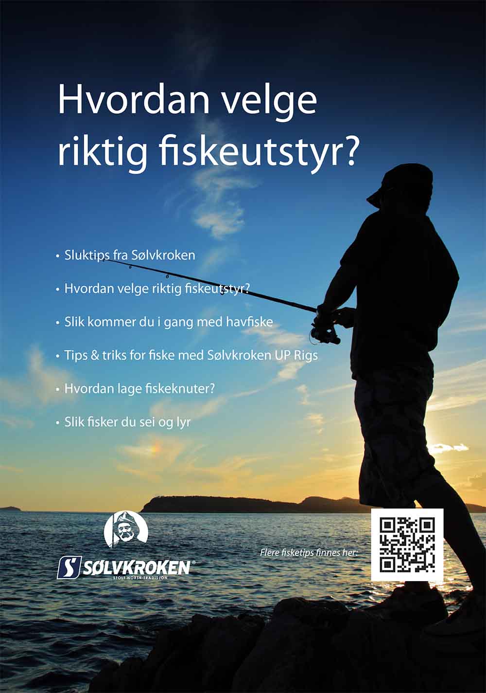 Fisketips plakat til butikk